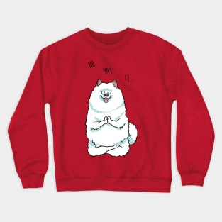 Namaste Samoyed Crewneck Sweatshirt